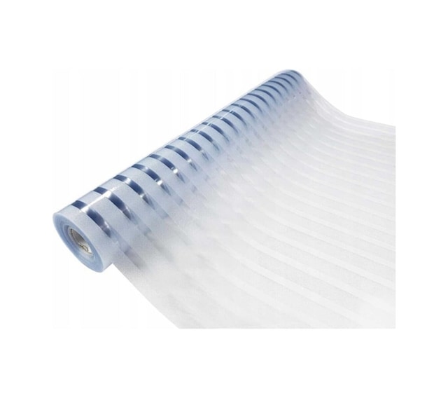 Çizilmez Cam Kumlama Dekoratif Çizgili Cam Folyosu 50 Cm X 6 Metr