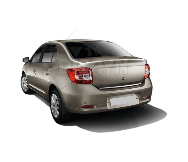 S-Dizayn Renault Symbol 3 Krom Bagaj Alt Çıta 2013 Üzeri N11.2628