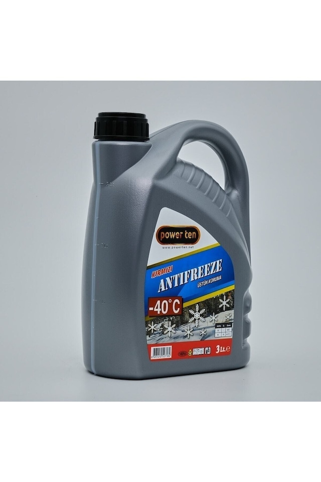 Organik Kırmızı Antifriz -40 C 3 Litre
