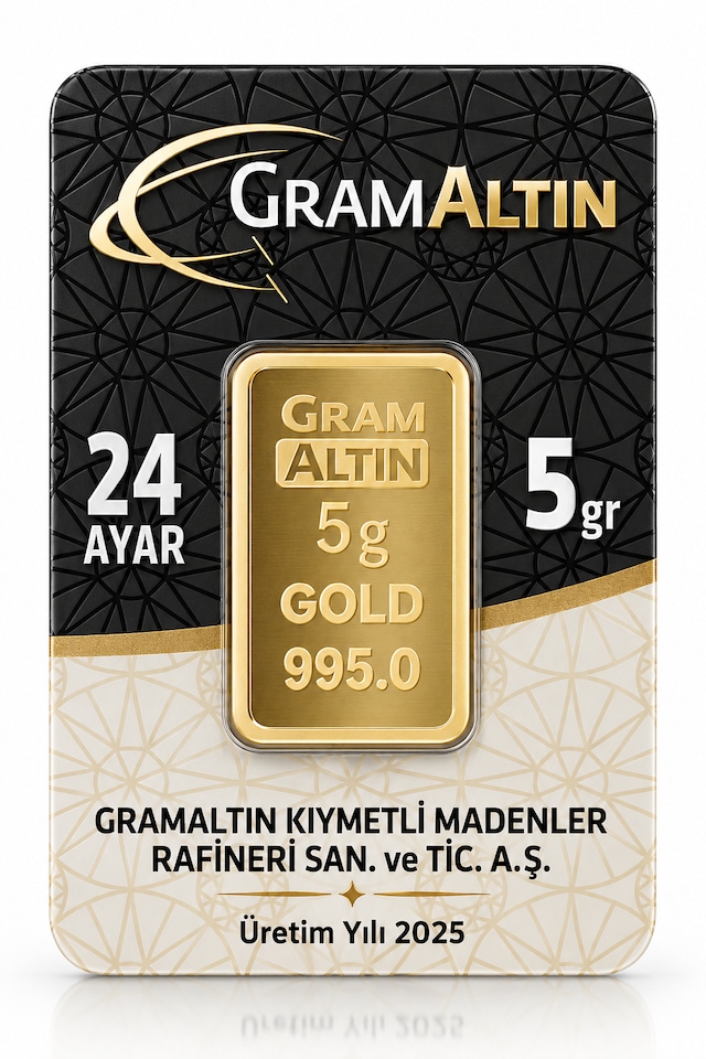 24 Ayar 5 Gram Altın