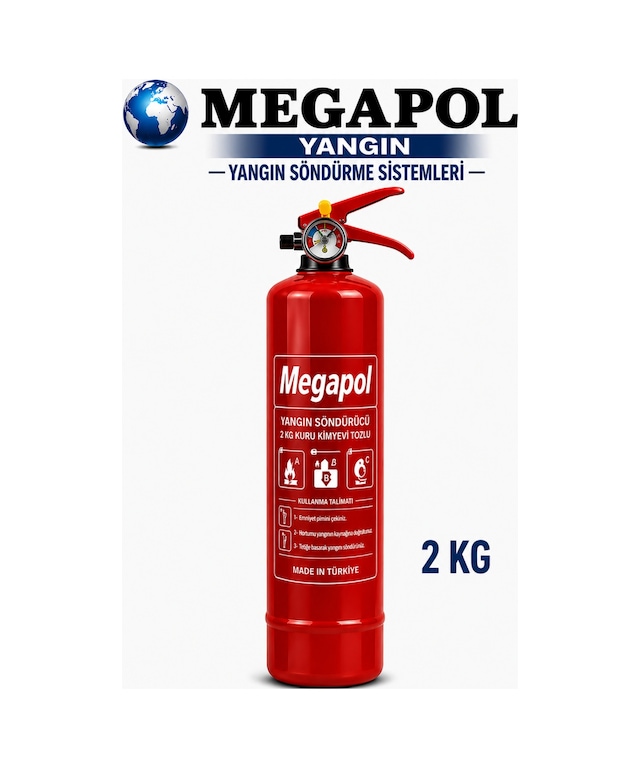 1 Kg Yangın Söndürme Cihazı, Yangın Tüpü, Yangın Sömürücü, Yangın Söndürme Tüpü
