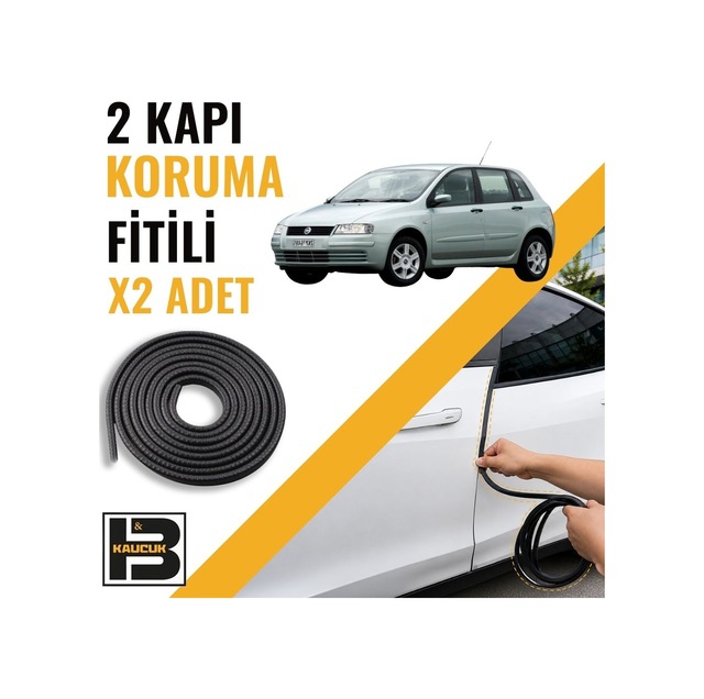 Fiat Stilo Kapı Koruma Fitili-iki Kapı-siyah-bm1256