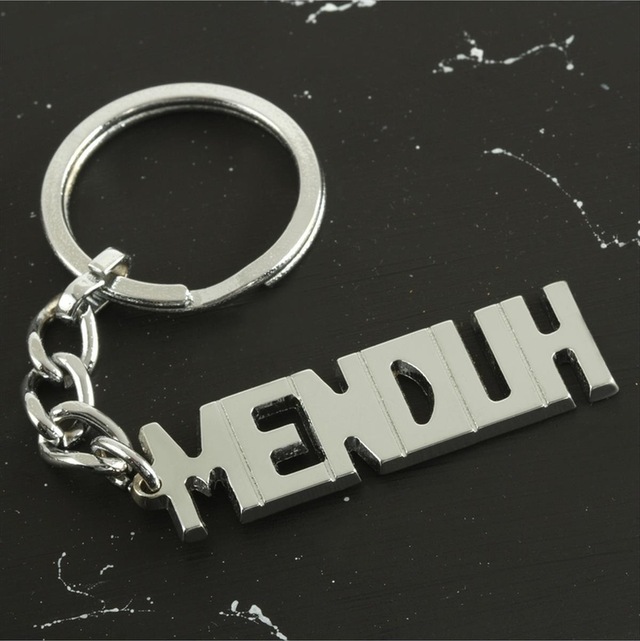 Menduh - 698 - - Spt-gld - İsimli Anahtarlık Çok Renkli