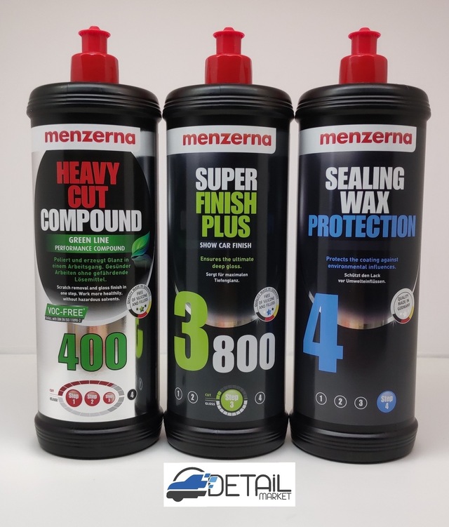Menzerna Yeşil 400 3800 Sealingwax Pasta Hare Boya Kor. Set 1 Lt N11.2675