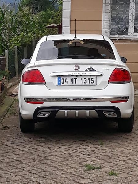 Fiat Linea Arka Tampon Eki Difüzör Abs Plastik