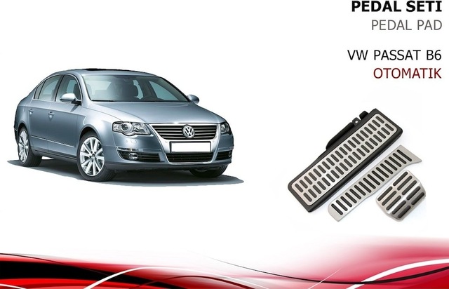 Vw Passat B6 Pedal Seti Takımı Geçmeli Otomotik 2006+