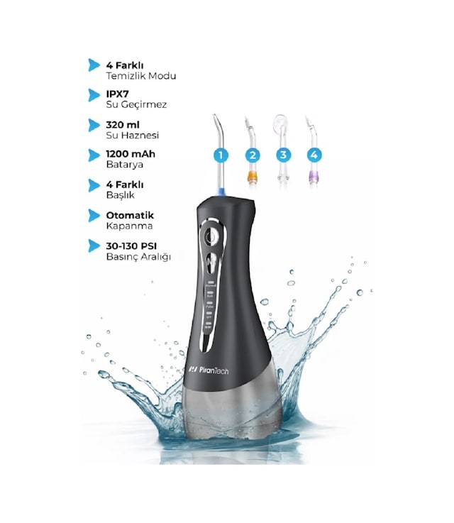Pirantech Aquadnet Ultra Ağız Duşu Im50802002