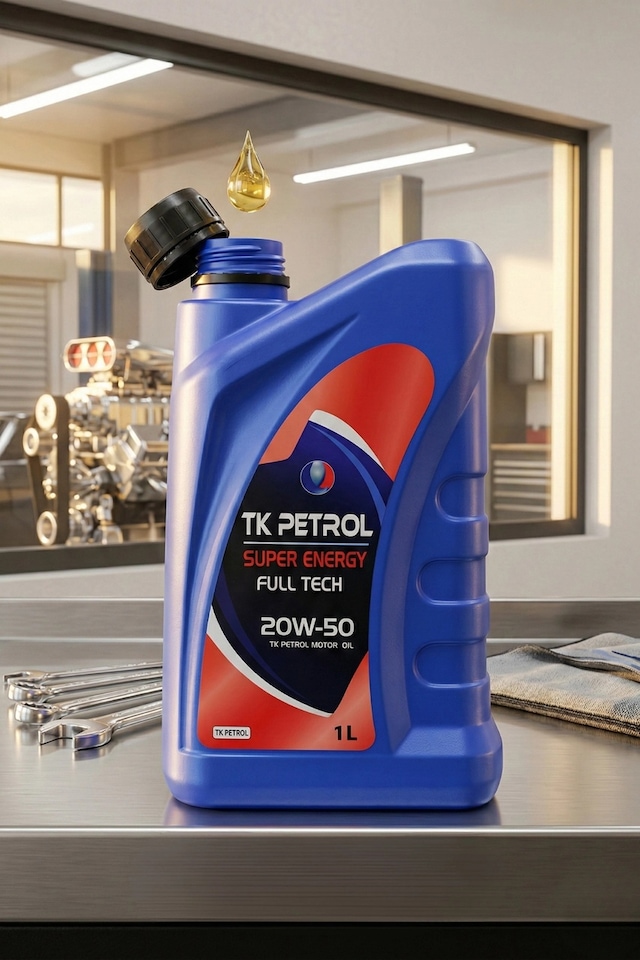 Tk Petrol Süper Energy 20w-50 Motor Yağı 1 Litre
