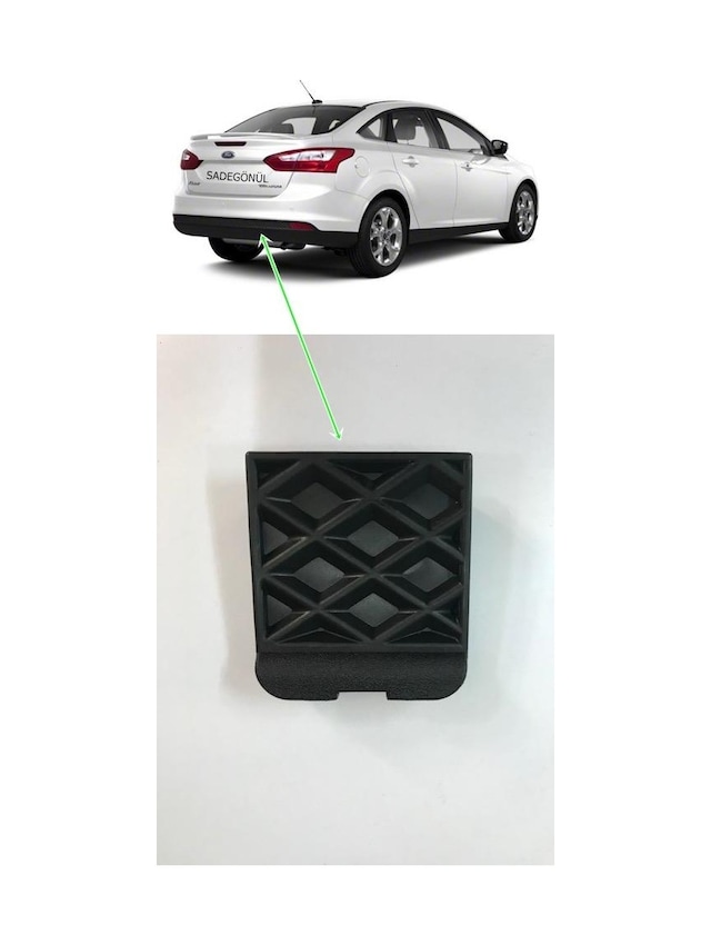 Arka Tampon Çeki Demir Kapağı Focus Sedan 4 D 2012/ Sonrası