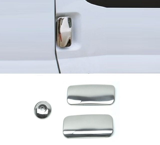 Ford Transit 2000-2013 Arası Krom Kapı Kolu 2 Kapı P.çelik