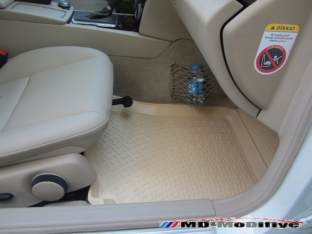 Mercedes C Serisi Bej Paspas.W204 Havuzlu 3D Paspas 2007-2014