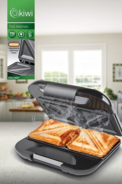 Kiwi KSM-2405T 750 W Mini Tost Makinesi