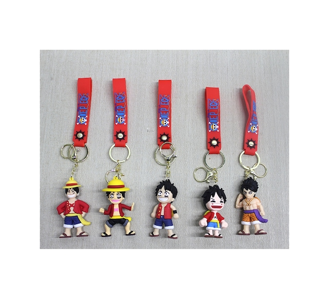 1 Adet Luffy Silikon Anahtarlık 21 Cm Figürlü Tasarım, Silikon Keychain, Karakter Aksesuarı