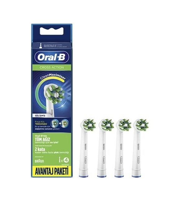 ORAL B SARJLI YDK CROSS ACTION 4LÜ