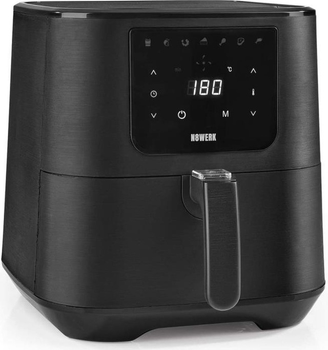 N8WERK Air Fryer - Dijital Ekran 7 Program 5.5l Sepet 1800