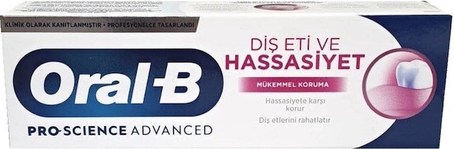 Oral-b Pro Scıence Advanced Diş Eti Ve Hassasiyet Mükemmel Koruma Diş Macunu 75 Ml