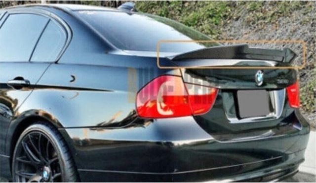 Bmw 3 Serisi E90 Bagaj Üstü Yarasa Spoiler Piano Black Boyalı 2006-2012