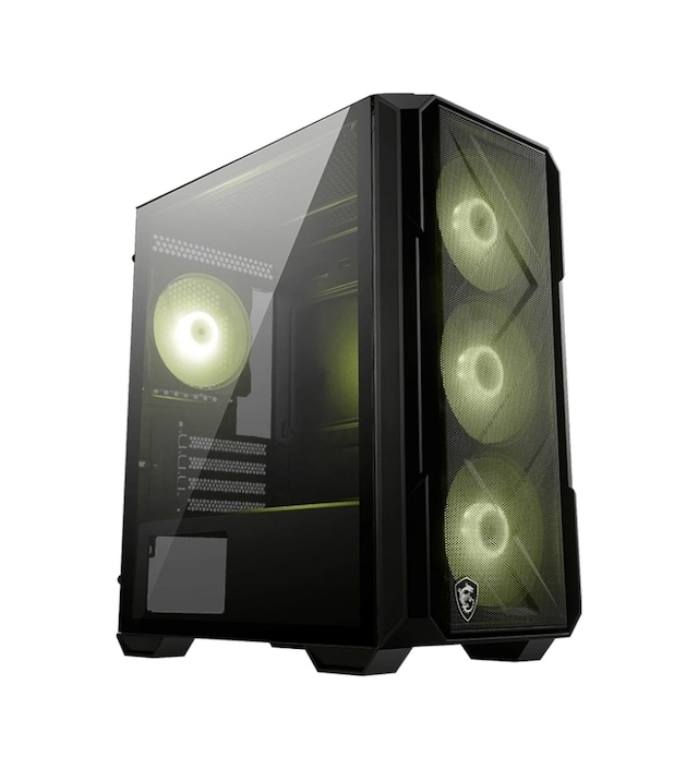 MSI MAG FORGE M120R AIRFLOW FAN AKAK0MSI0049 Mid Tower 4x Fans ARGB Black