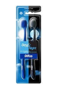 Difaş Day & Night Diş Fırçası Yumuşak 2'li