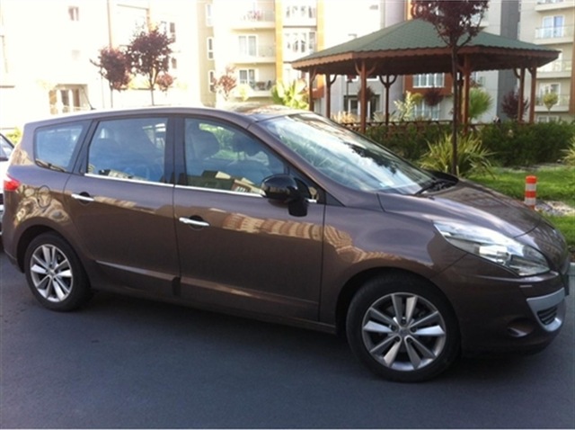 Renault Scenic 3 Krom Cam Çıtası 2009 Sonrası 4 Parça Paslanmaz Ç