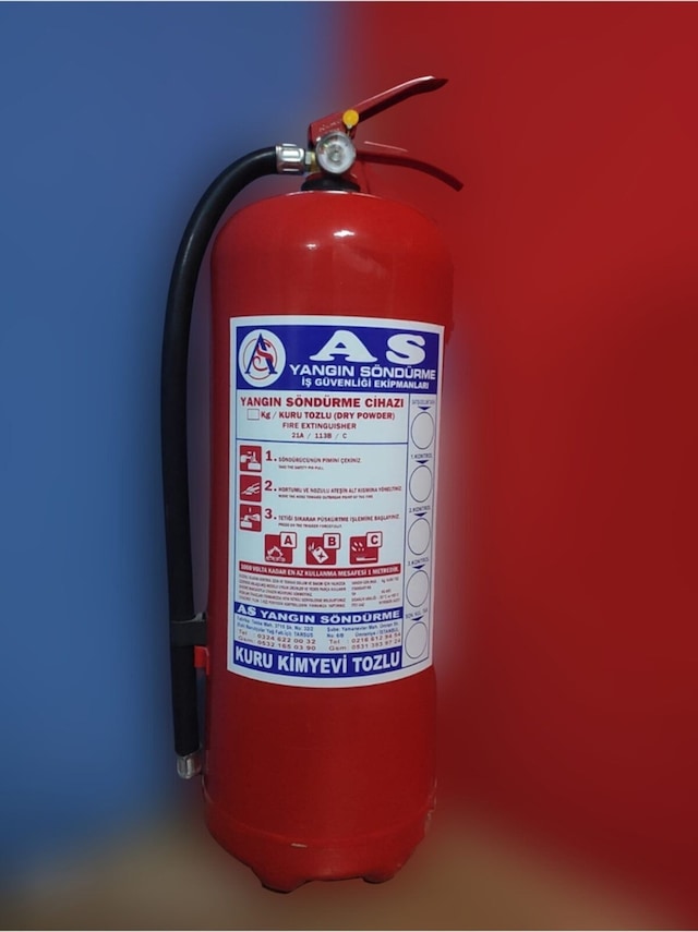 6 Kg Foam Köpüklü Yangın Söndürme Tüpü + 4 Yıl + 2021 Üretim - 61053406