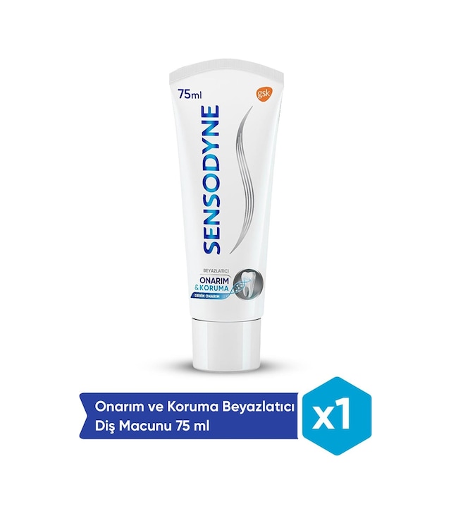 Sensodyne Whitening Onarım ve Koruma Diş Macunu 75 ML