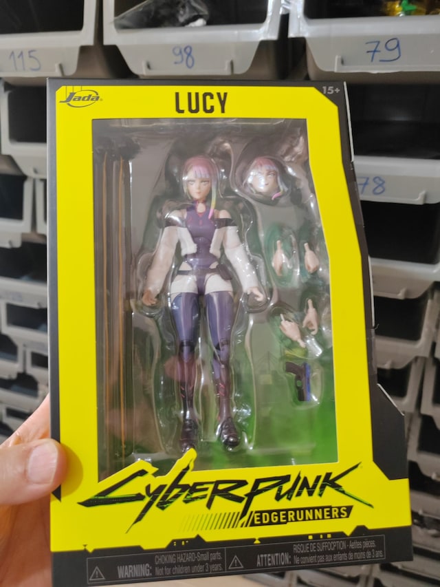 Jada Toys Cyberpunk Edgerunner Lucy15 Cm Aksiyon Figür Seti DC