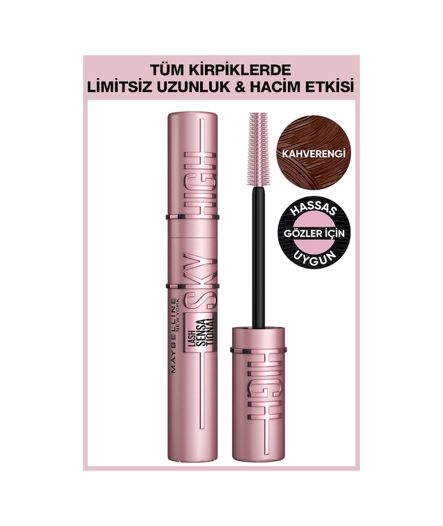 Maybelline New York Lash Sensational Sky High Maskara Kahverengi
