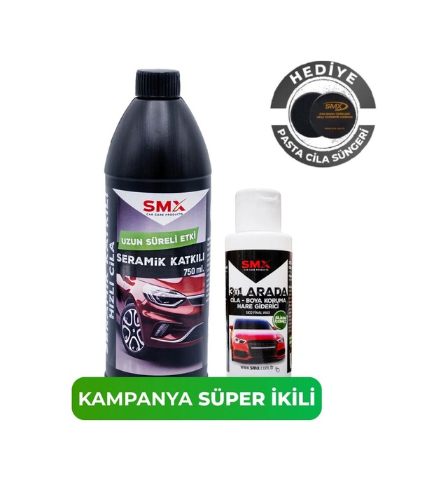 Seramik Hızlı Pratik Cila - Boya Koruma / Hare / Cila 3'ü 1 Arada 100ml