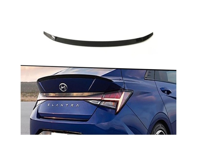 Hyundai Elantra 2020 Piona Uyumlu Black Boyalı Spoyler/spoiler
