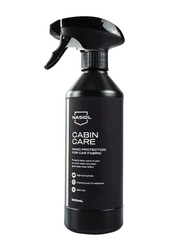 Nasiol Cabincare Araç Kumaş Yüzeyleri için Nano Kaplama 6 Ay Dayanım 500ML Su Sıvı Leke Geçirmez