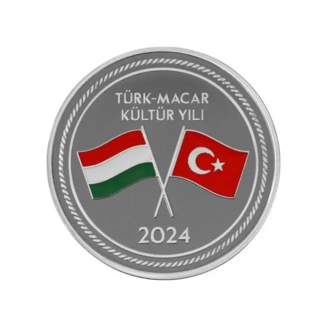 2024 Türk Macar Kültür Yılı Gümüş Hatıra Para