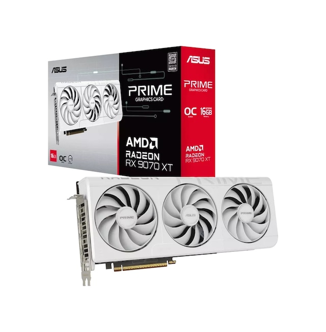 ASUS RX 9070 XT PRIME WHITE