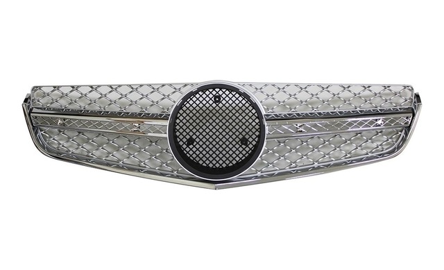 Mercedes W207 Ön Panjur Krom Çıta Gri Petek 2009 / 2013