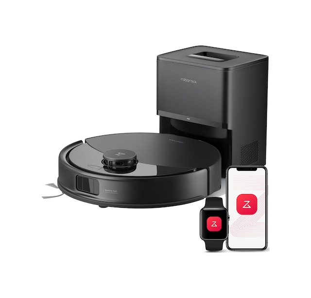 Roborock Q8 Max Pro Plus Akıllı Robot Süpürge Siyah