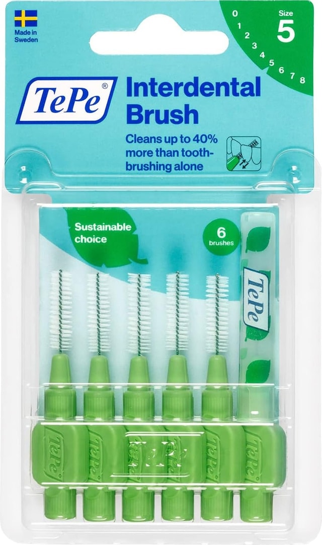 Tepe Blisterli 0.8 Mm Diş Arayüz Fırçası 1x 6 Adet