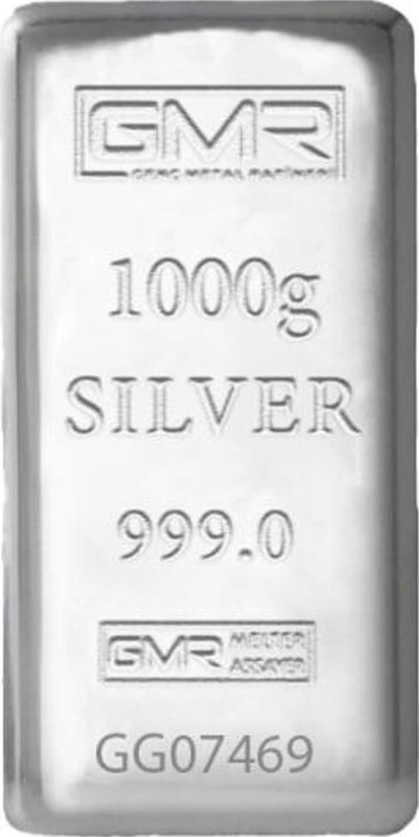 Runogold Gümüş 1000 Gram 1kg Külçe 999 Ayar