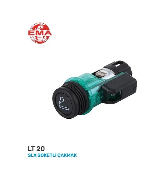 Komple Çakmak Soketli Slx - Doğan Kartal Şahin - Doblo - Siena Yeşil / 3 Fişli