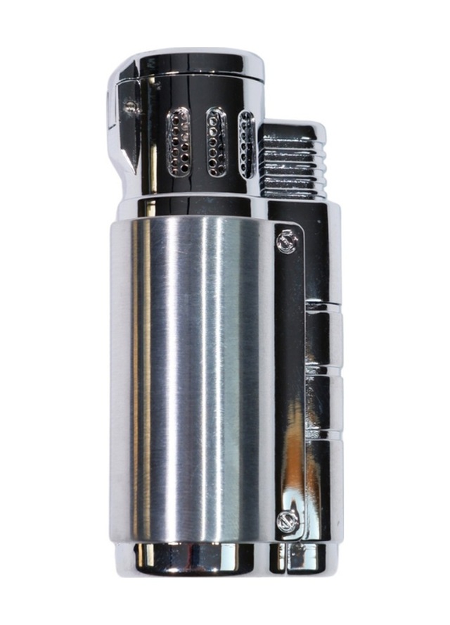 Parmida 3 Torch Pürmüz Gümüş Puro Çakmağı - Tr8960