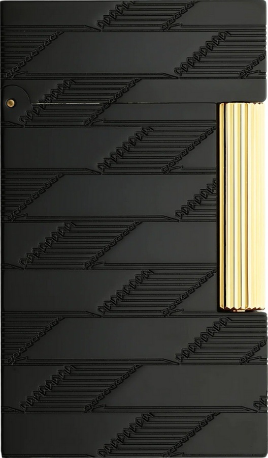 S.t. Dupont Line 2 Cling 1872 Monogram Black Puro Çakmağı 16179 - Tr8346