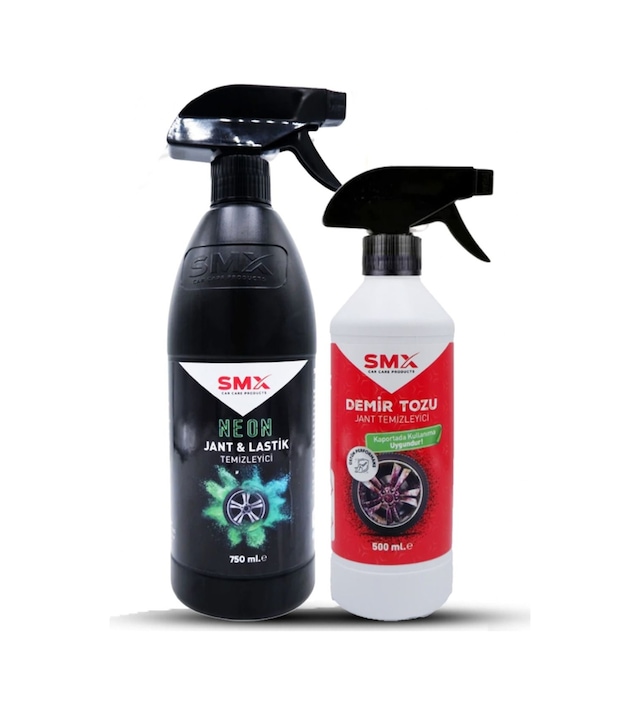 Demir Tozu & Jant Temizleyici 500 Ml Neon Jant & Lastik Temizleyici 750 Ml.