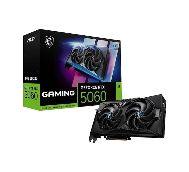 Msı 8gb Rtx5060 Gamıng Oc Gddr7 128bit Hdmı-dp Pcıe 5.0