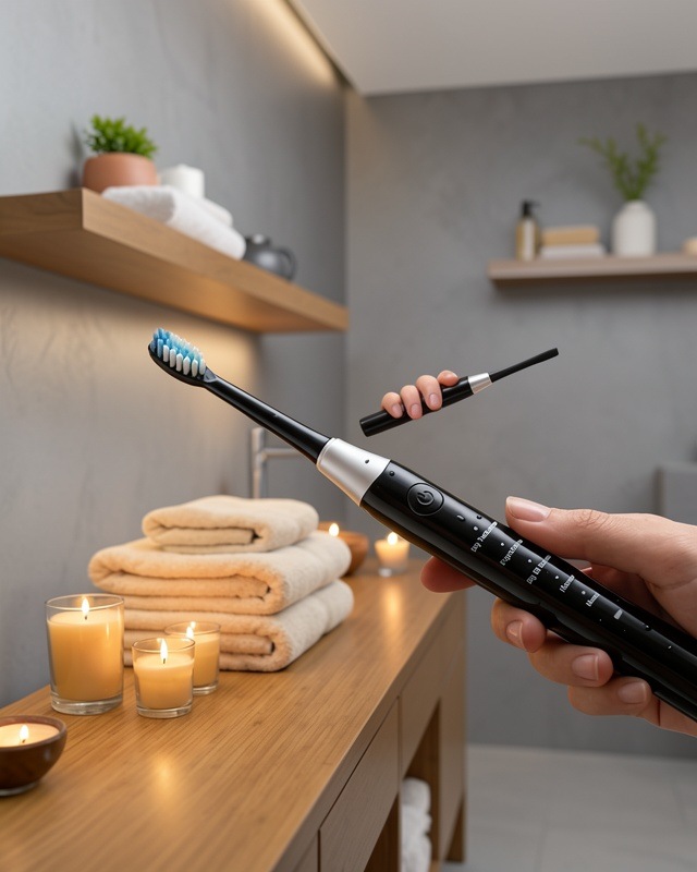 Elektrikli Diş Fırçası 5 Çalışma Modu + Ergonomik Tasarım