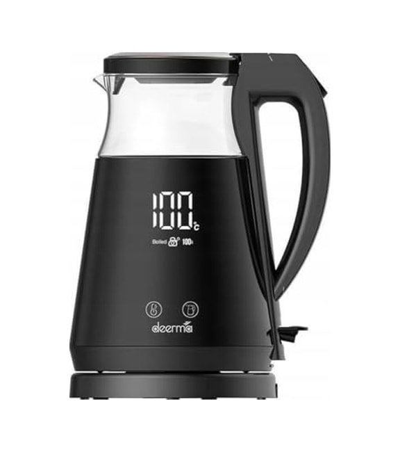 1 7lt Isı Ayarlı Cam Kettle Su Isıtıcı