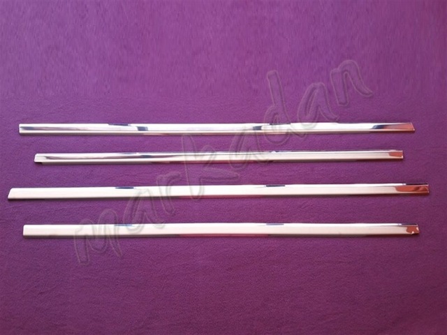 Woc Chrome Mitsubishi Lancer Krom Cam Çıtası 2004-2007 4 Parça Pa