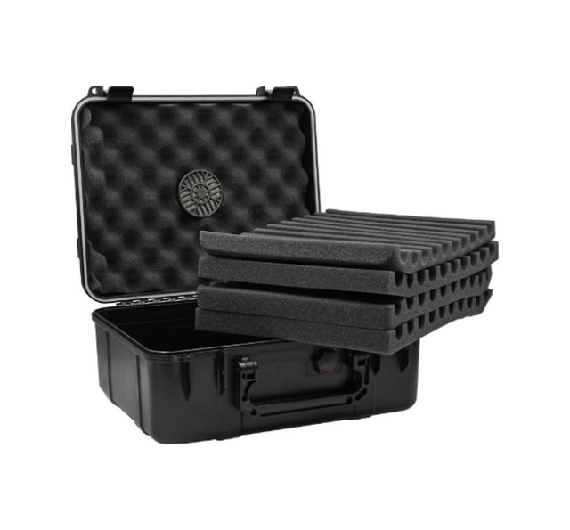 Cigar Caddy 40 Travel Siyah Humidor Puro Kutusu