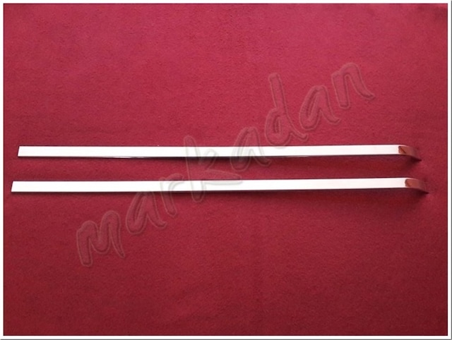 Db Chrome Fiat Doblo Sürgülü Kapı Çıta Nikelajı 2000-2012 2 Parça