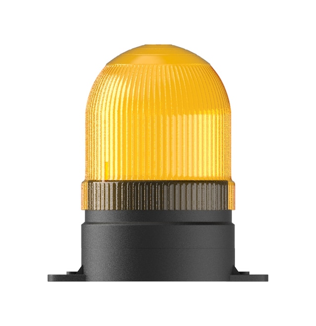Mesan Ø70 300 Seri Reflektörlü Led Multifonksiyon Taban Montaj Lamba Turuncu 12-24Vac/Dc Ms 350.3.12-24Vac/Dc