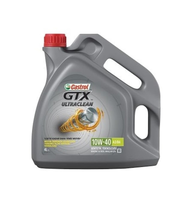 Motor Yağı Castrol 10W40 Gtx 4Lt