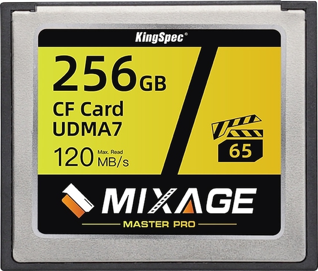 KingSpec Kingspeccf65-256gb120mbs